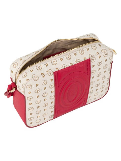 HERITAGE Mini sac bandouli&egrave;re ivoire rouge - Sacs pour Femme
