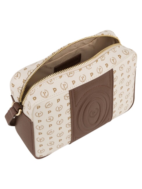 HERITAGE Mini sac bandouli&egrave;re ivoire brun - Sacs pour Femme