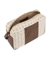 POLLINI HERITAGE Mini sac bandouli&egrave;re ivoire brun - Sacs pour Femme - 4