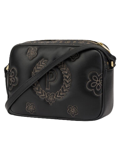 HERITAGE Mini sac bandouli&egrave;re Noir - Sacs pour Femme