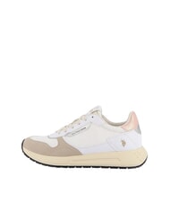 U.S. POLO ASSN. SENEKA Baskets blanc-rose clair - Chaussures Femme - 2