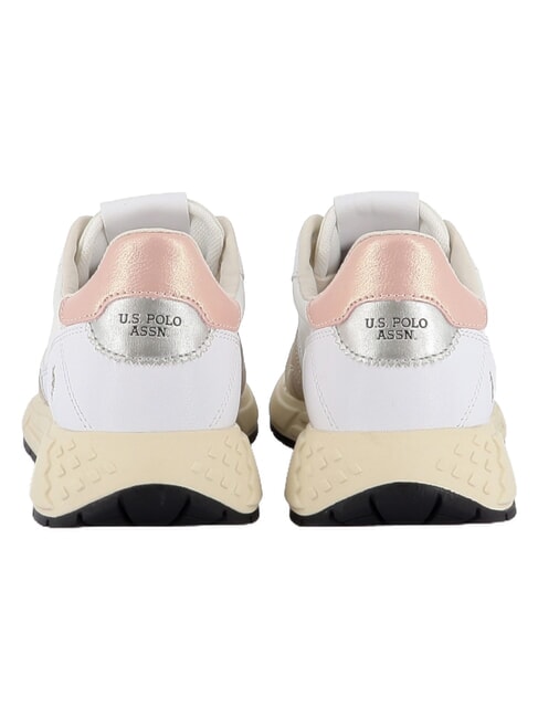 SENEKA Baskets blanc-rose clair - Chaussures Femme