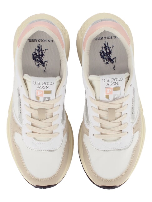SENEKA Baskets blanc-rose clair - Chaussures Femme
