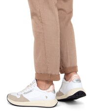 U.S. POLO ASSN. SENEKA Baskets blanc-rose clair - Chaussures Femme - 6