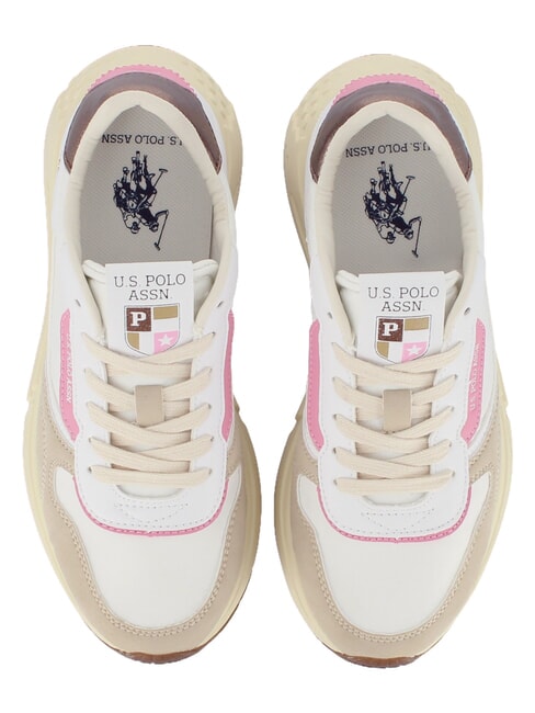 SENEKA Baskets noix de p&eacute;can grill&eacute;es blanches - Chaussures Femme