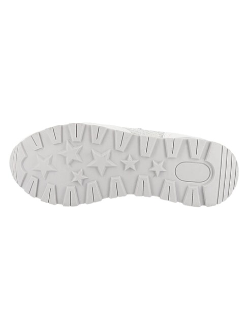RYTA Baskets blanc argent&eacute; - Chaussures Femme