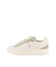 U.S. POLO ASSN. KOSMO Baskets pour femmes blanc cass&eacute;-rose - Chaussures Femme - 2