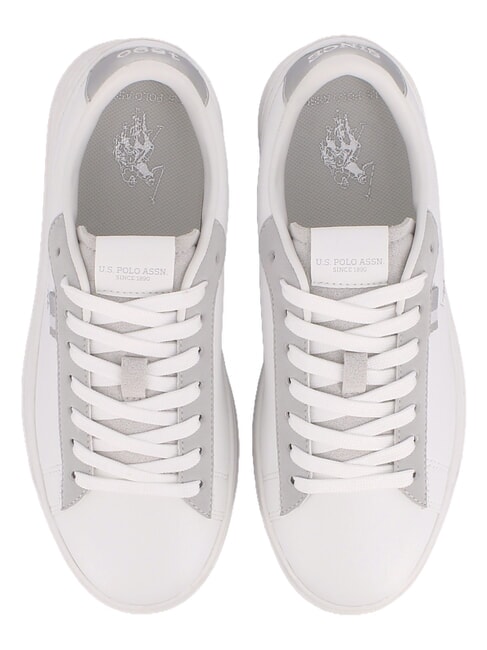 KOSMO Baskets pour femmes blanc-argent - Chaussures Femme