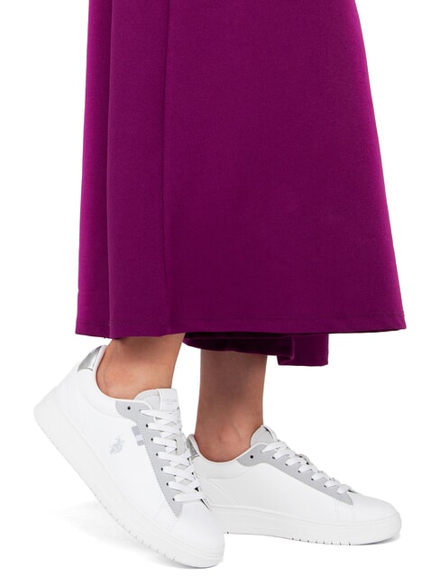 KOSMO Baskets pour femmes blanc-argent - Chaussures Femme