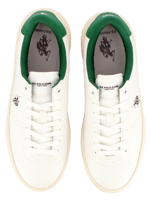 JODIE Baskets blanc-vert - Chaussures Homme