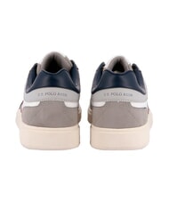 U.S. POLO ASSN. FABBRY Baskets blanc-gris clair - Chaussures Homme - 3