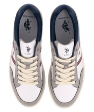 U.S. POLO ASSN. FABBRY Baskets blanc-gris clair - Chaussures Homme - 4