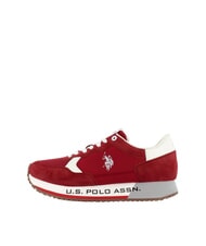 U.S. POLO ASSN. CLEEF Baskets pour hommes ROUGE - Chaussures Homme - 2