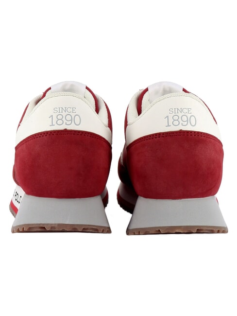 CLEEF Baskets pour hommes ROUGE - Chaussures Homme