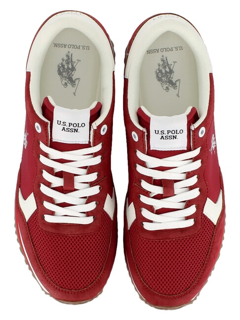 CLEEF Baskets pour hommes ROUGE - Chaussures Homme