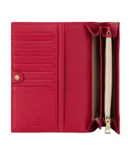 POLLINI HERITAGE Grand portefeuille avec porte-cartes ivoire rouge - Portefeuilles Femme - 3