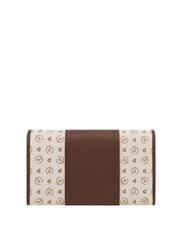 POLLINI HERITAGE Grand portefeuille avec porte-cartes ivoire brun - Portefeuilles Femme - 2