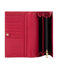 POLLINI HERITAGE Grand portefeuille avec porte-cartes noir rouge - Portefeuilles Femme - 3