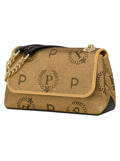 HERITAGE Mini sac bandouli&egrave;re, avec cha&icirc;ne platine - Sacs pour Femme