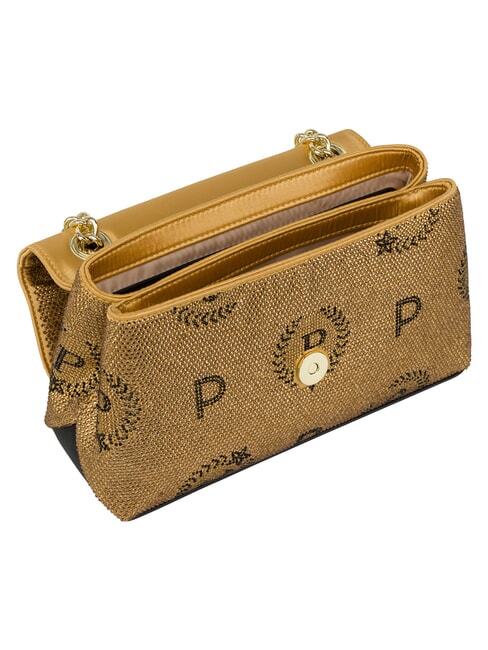 HERITAGE Mini sac bandouli&egrave;re, avec cha&icirc;ne platine - Sacs pour Femme