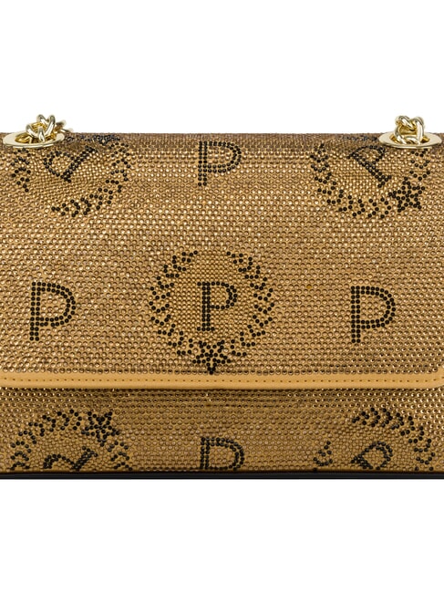 HERITAGE Mini sac bandouli&egrave;re, avec cha&icirc;ne platine - Sacs pour Femme