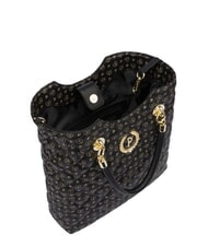 POLLINI HERITAGE Sac bandouli&egrave;re &agrave; double poign&eacute;e Noir - Sacs pour Femme - 4