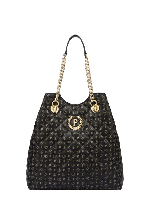 HERITAGE Sac bandouli&egrave;re &agrave; double poign&eacute;e Noir - Sacs pour Femme