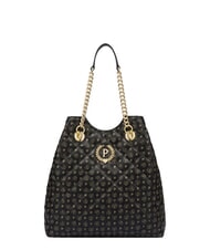 POLLINI HERITAGE Sac bandouli&egrave;re &agrave; double poign&eacute;e Noir - Sacs pour Femme - 5