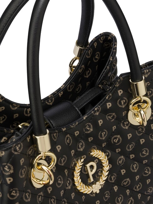HERITAGE Sac bandouli&egrave;re &agrave; double poign&eacute;e Noir - Sacs pour Femme