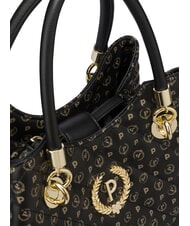 POLLINI HERITAGE Sac bandouli&egrave;re &agrave; double poign&eacute;e Noir - Sacs pour Femme - 6