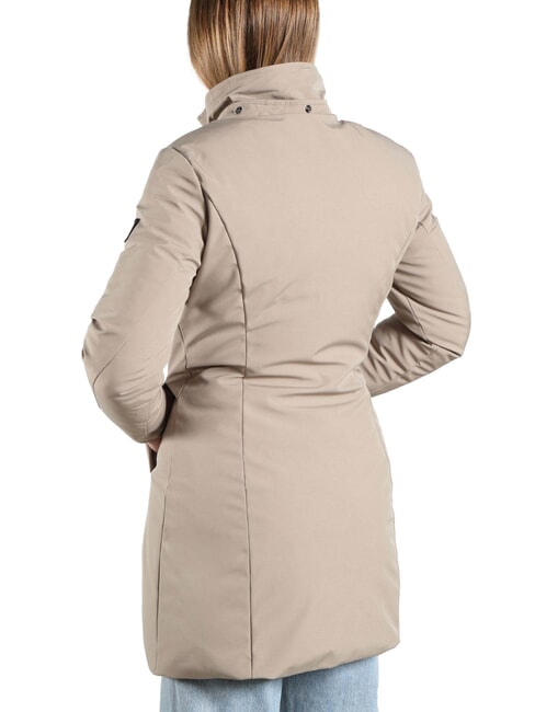 EVA veste &agrave; capuche nouveau beige - Vestes pour femmes