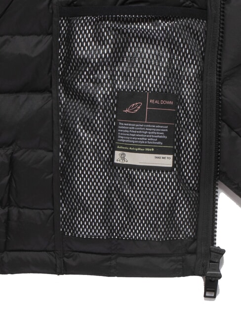 NEW EXPLORER Doudoune &agrave; capuche noir - Doudounes homme