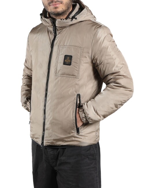 OAK veste &agrave; capuche place taupe - Vestes pour hommes