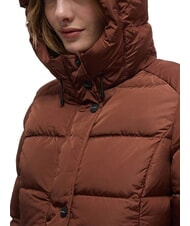 REFRIGIWEAR LADY LONG HUNTER doudoune longue caf&eacute; - Doudounes femme - 3