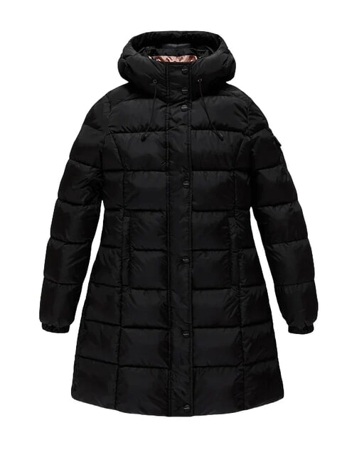 LADY LONG HUNTER doudoune longue noir - Doudounes femme