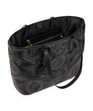 POLLINI HERITAGE Sac bandouli&egrave;re avec trousse de toilette Noir - Sacs pour Femme - 4