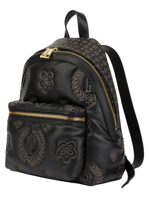 HERITAGE Sac &agrave; dos avec poche avant Noir - Sacs pour Femme