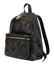 POLLINI HERITAGE Sac &agrave; dos avec poche avant Noir - Sacs pour Femme - 2