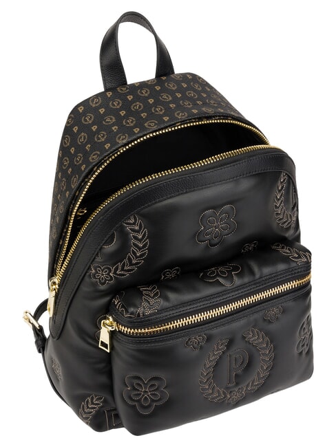 HERITAGE Sac &agrave; dos avec poche avant Noir - Sacs pour Femme