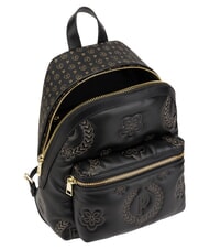 POLLINI HERITAGE Sac &agrave; dos avec poche avant Noir - Sacs pour Femme - 4
