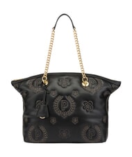 POLLINI HERITAGE sac cabas &agrave; bandouli&egrave;re Noir - Sacs pour Femme - 4