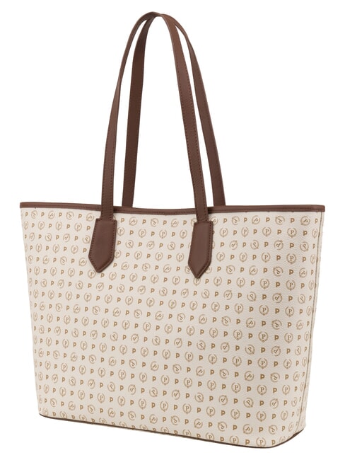 HERITAGE Sac cabas bandouli&egrave;re, avec trousse de toilette ivoire brun - Sacs pour Femme