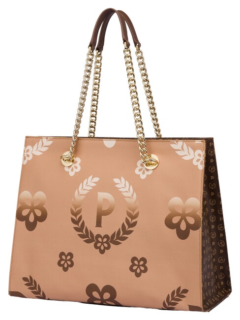 HERITAGE  Sac shopping avec imprim&eacute; int&eacute;gral marron / cr&egrave;me - Sacs pour Femme