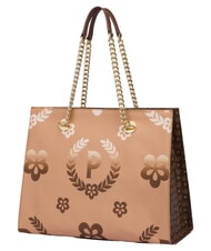 POLLINI HERITAGE  Sac shopping avec imprim&eacute; int&eacute;gral marron / cr&egrave;me - Sacs pour Femme - 2
