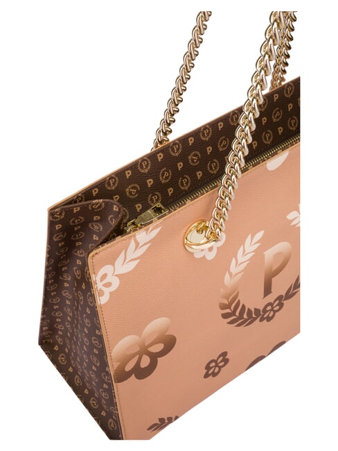 HERITAGE  Sac shopping avec imprim&eacute; int&eacute;gral marron / cr&egrave;me - Sacs pour Femme
