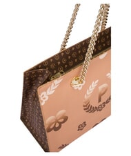 POLLINI HERITAGE  Sac shopping avec imprim&eacute; int&eacute;gral marron / cr&egrave;me - Sacs pour Femme - 5