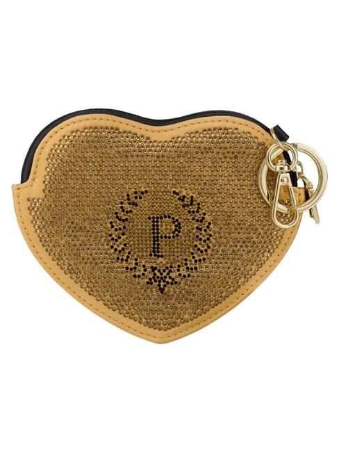 HERITAGE Porte-cl&eacute;s c&oelig;ur platine - Porte-cl&eacute;s