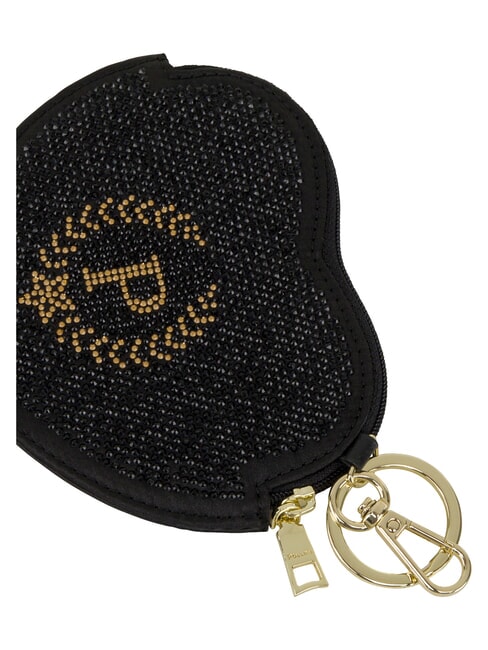HERITAGE Porte-cl&eacute;s c&oelig;ur Noir - Porte-cl&eacute;s