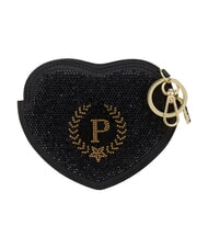 POLLINI HERITAGE Porte-cl&eacute;s c&oelig;ur Noir - Porte-cl&eacute;s - 3