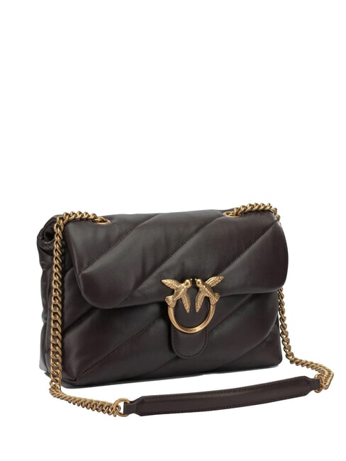 CLASSIC LOVE PUFF Sac en cuir nappa marasca brun-or antique - Sacs pour Femme